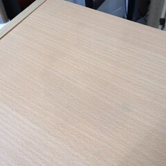 新札幌 / 扉付きカラーボックス 3段 収納家具 ナチュラルカラー 幅43×奥行29.5×高さ87cm / No.3811の画像