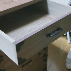 ビンテージ 木製 収納棚 レトロの画像