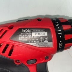 RYOBI　リョービ　ドライバドリル　CDD-1020　電動ドライバー　電ドラ　電動工具　現場　作業　DIY　稼働確認済　中古　④の画像