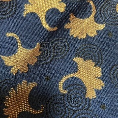 和楽器携行袋／「銀杏/金糸模様の画像