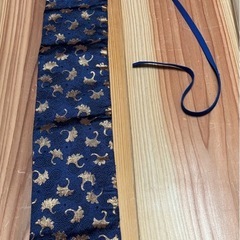 和楽器携行袋／「銀杏/金糸模様の画像