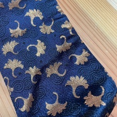 和楽器携行袋／「銀杏/金糸模様の画像