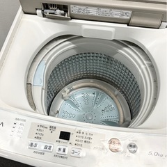 AQUA 5kg 洗濯機 AQW-GS50H 2020年製の画像