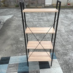 ★パール金属 N-7798 収納棚 シェルフ ラック 幅60cm Aタイプ 4段 シンプル2★の画像