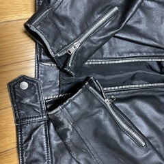 ライダース　ジャケット　皮ジャンの画像
