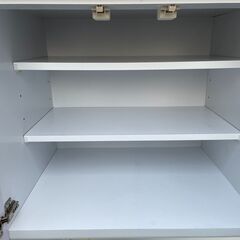 食器棚 カウンター キッチンボード カップボード レンジ台の画像