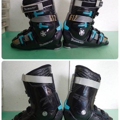 ● 30)  DYANAFIT ディナフィット 612 スキー ブーツ  304mm 26cm  スキー靴 ブラック 訳あり品 中古 ④の画像