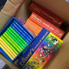 Disney’s World of English（DWE）Basic ABCs+ のDVDセットの画像