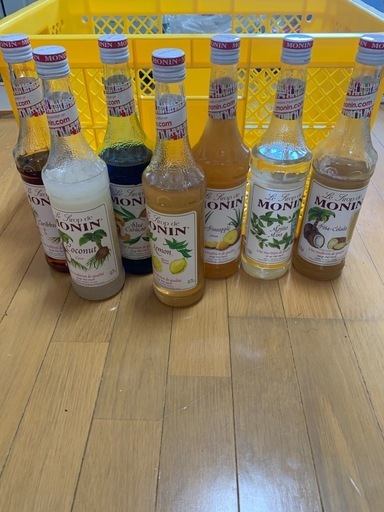 モナンシロップMONIN かき氷シロップなど
