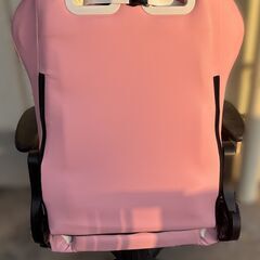 Dowinx ゲーミングチェア オットマン付き ピンクの画像