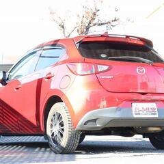 見えましたね？ この赤。デミオです。【自社ローン】の画像