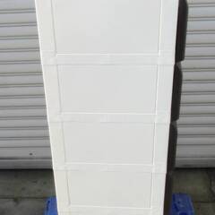 ノーデュス スリム プラスチック 5段チェスト 幅34cm　収納 ケース 棚　引き出し おしゃれ　ブラウン nodus 平和工業の画像