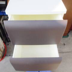 ノーデュス スリム プラスチック 5段チェスト 幅34cm　収納 ケース 棚　引き出し おしゃれ　ブラウン nodus 平和工業の画像