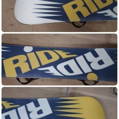 ● L) RIDE 46.5 TWIN.TIP/Made in Austria/146cm ライド スノーボード ビンディング 2点セット  中古 ④の画像