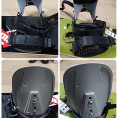 ● L) RIDE 46.5 TWIN.TIP/Made in Austria/146cm ライド スノーボード ビンディング 2点セット  中古 ④の画像