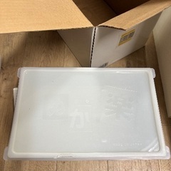 ぬか漬け器「ぬか楽」ハンドルかき混ぜ式 ぬか漬け容器 漬物容器 ぬか漬け ぬか楽公式 ぬからく 簡単おいしい　マシン　漬物 日本製の画像