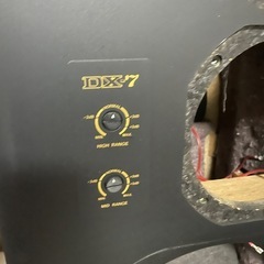  スピーカー　CORAL DX-7の画像