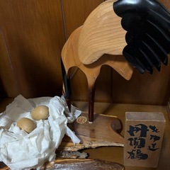 決まりました　　　丹頂鶴の置物の画像