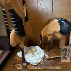 決まりました　　　丹頂鶴の置物の画像