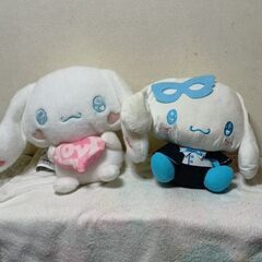 シナモロール　ぬいぐるみ2個セットの画像