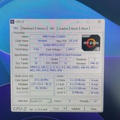 Ryzen 5 5600X / B550M-PLUS / DDR4 16GB / CPUクーラー セット【動作確認済】の画像