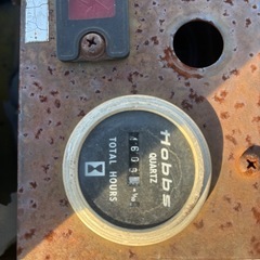 ミニユンボ　パワーショベル　PC07 コマツ　 使用時間4600hの画像