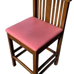 在庫4脚あり☆Marukatsu 木製ハイチェア 椅子 イス 店舗用 お店用椅子 チェア 木製チェア☆の画像