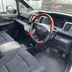 総額29.8万円 ホンダ ステップワゴン スパーダZ 車検2年 左右パワスラ VSA ECON 社外マフラー♪ 車高調♪の画像