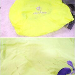 deuter サイクリング用バックパック BIKE 1 (ワン) 20L　レインカバー付　赤/グレー　サイクルバッグ　ドイター　バイクワン　の画像