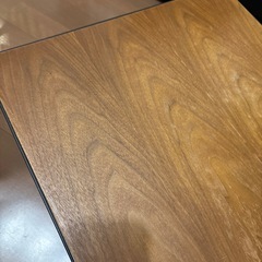 センターテーブル　アイアン　木天板の画像