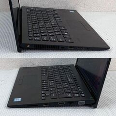 Windows11 第8世代CPU搭載 超軽量 ★ VAIO Pro PG VJPG11C11N Core i5-8250U(1.6G/4C/8T) メモリ8GB SSD256GB フルHD液晶の画像