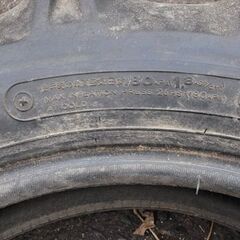 トラクター前輪タイヤ１本です。７－16　４プライの画像