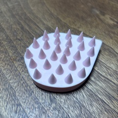 ETVOS シリコン スカルプブラシ ピンクの画像