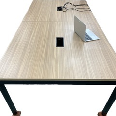 ‼なんぼでも値段交渉うけつけます‼　　オフィスコム　デスク　机　オフィス家具　4人用デスクの画像