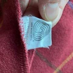 ウール100% ストール、膝掛けの画像