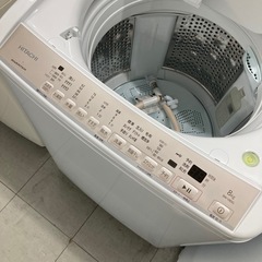 ⭐︎6ヶ月保証⭐︎日立　8kg洗濯機　2022年製　BW-V80Gの画像