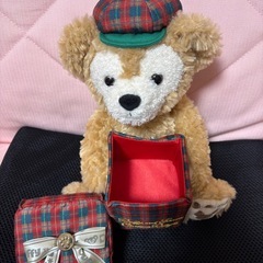 クリスマス　ダッフィー　ぬいぐるみの画像