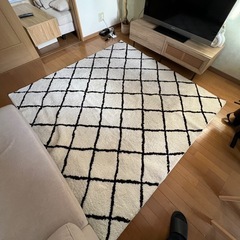 ニトリ　カーペットの画像