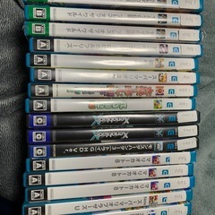 wii、wiiuのゲームソフトの画像