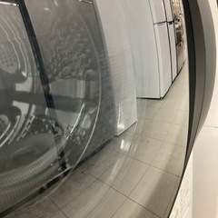 ⭐︎1年間保証⭐︎アイリスオーヤマ　8kg/4kgドラム洗濯機　2024年製　FLK842-wの画像