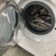 ⭐︎1年間保証⭐︎アイリスオーヤマ　8kg/4kgドラム洗濯機　2024年製　FLK842-wの画像