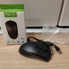 【新品・未使用】PC　マウス　有線の画像