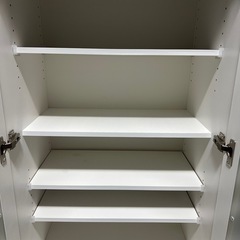 ニトリ　スリム食器棚の画像