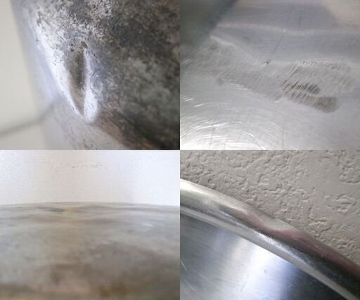業務用 湯煎鍋 寸胴 約36cm 蓋1個 3点セット 調理器具 厨房器具 ☆ 札幌市 北区 屯田