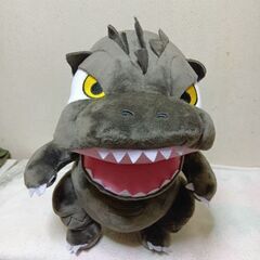 ゴジラ1.0 ＆ティラノサウルス（恐竜）特大ぬいぐるみセットの画像