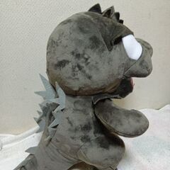 ゴジラ1.0 ＆ティラノサウルス（恐竜）特大ぬいぐるみセットの画像