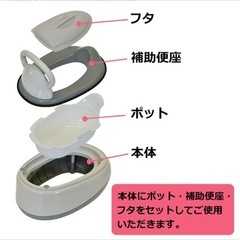 3way おまる　グレーの画像