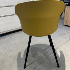 在庫2点
【アヴァンチェア　マスタードイエロー】クリーニング済【管理番号11912】金の画像