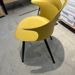 在庫2点
【アヴァンチェア　マスタードイエロー】クリーニング済【管理番号11912】金の画像