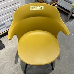 在庫2点
【アヴァンチェア　マスタードイエロー】クリーニング済【管理番号11912】金の画像